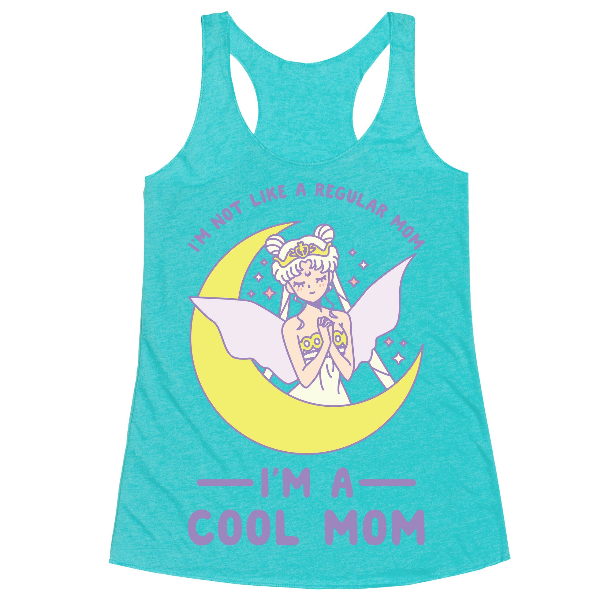 I'm a Cool Mom Neo Queen Serenity Racerback Tank