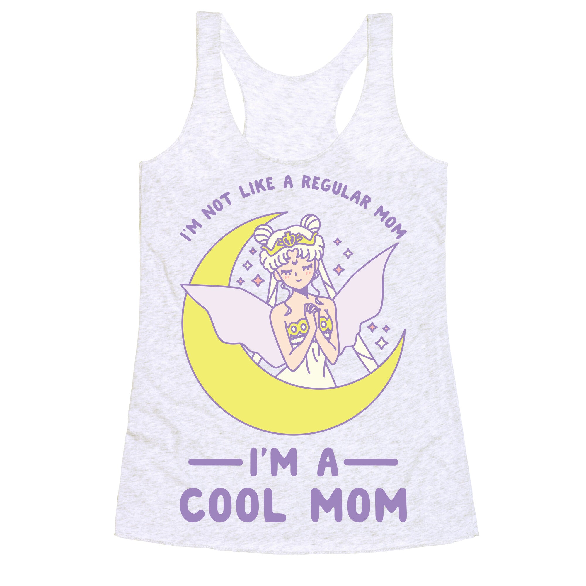 I'm a Cool Mom Neo Queen Serenity Racerback Tank