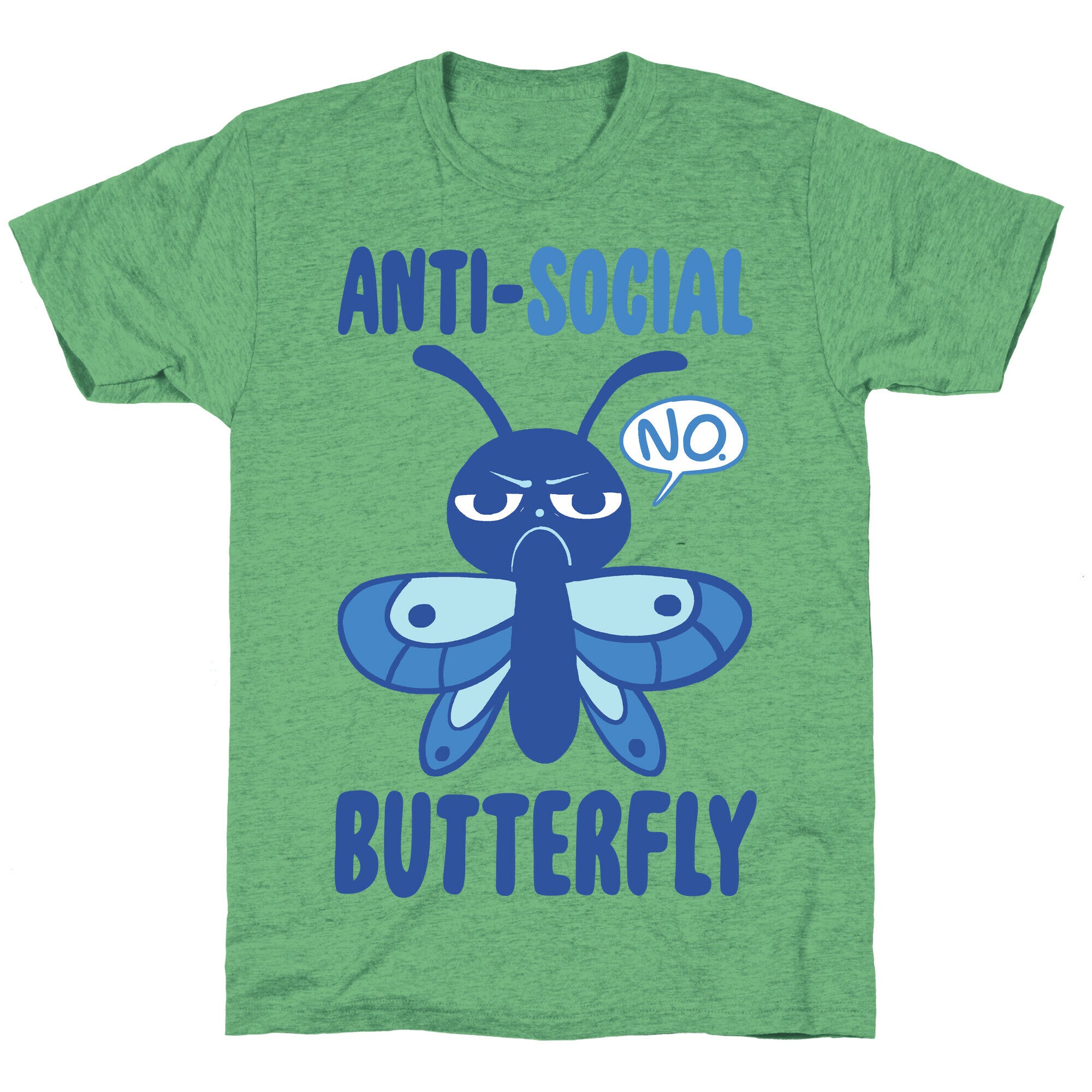 Anti-Social Butterfly Unisex Triblend Tee