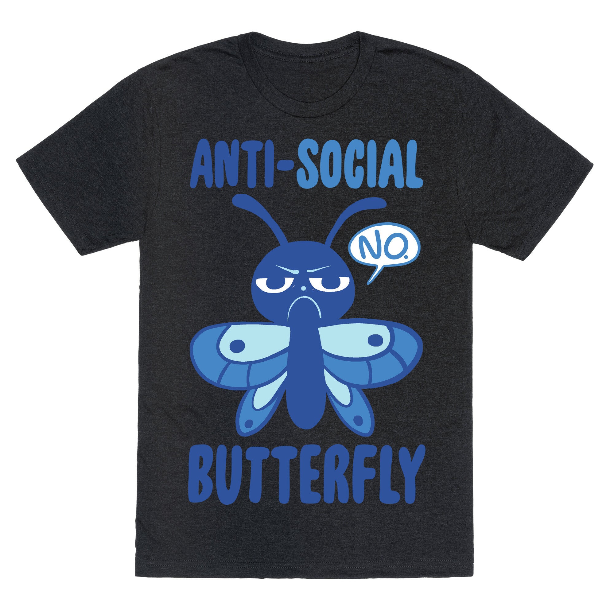 Anti-Social Butterfly Unisex Triblend Tee