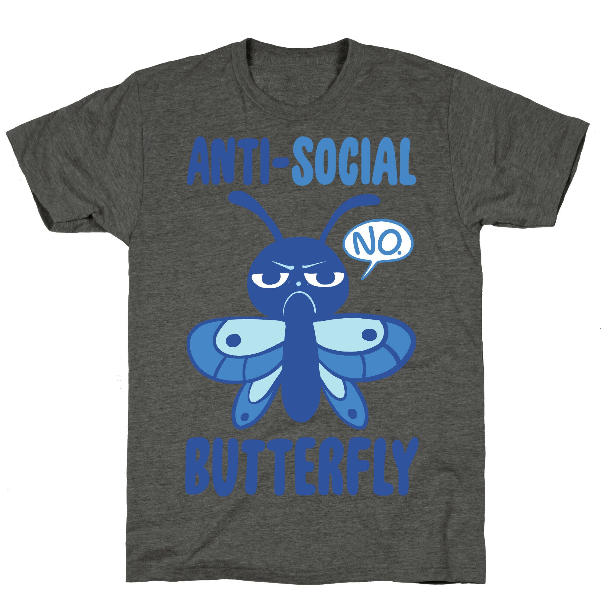Anti-Social Butterfly Unisex Triblend Tee