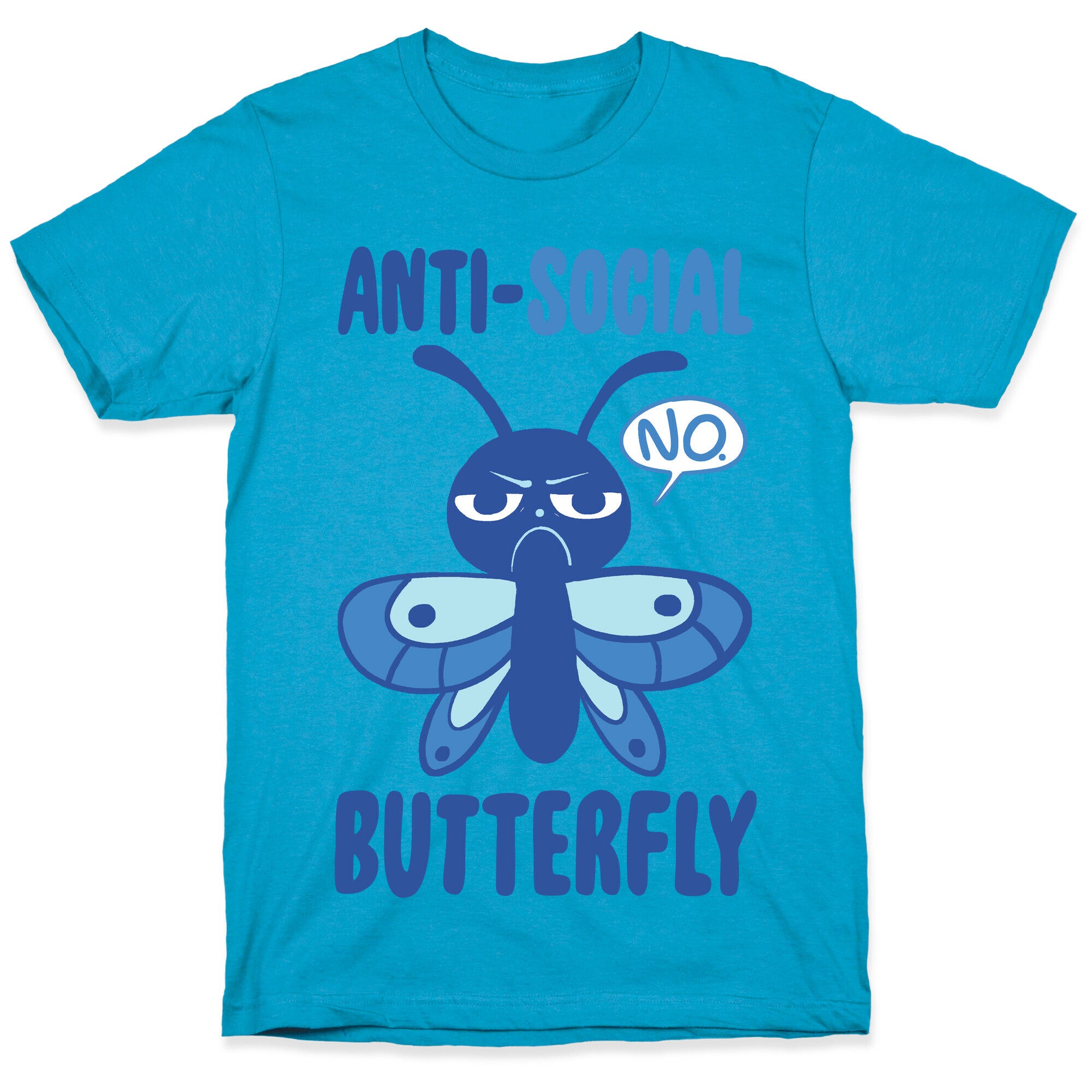 Anti-Social Butterfly Unisex Triblend Tee