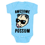 Awesome Possum  Baby One Piece
