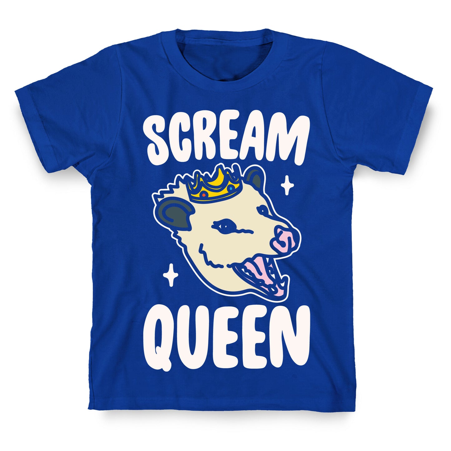 Scream Queen White Print T-Shirt