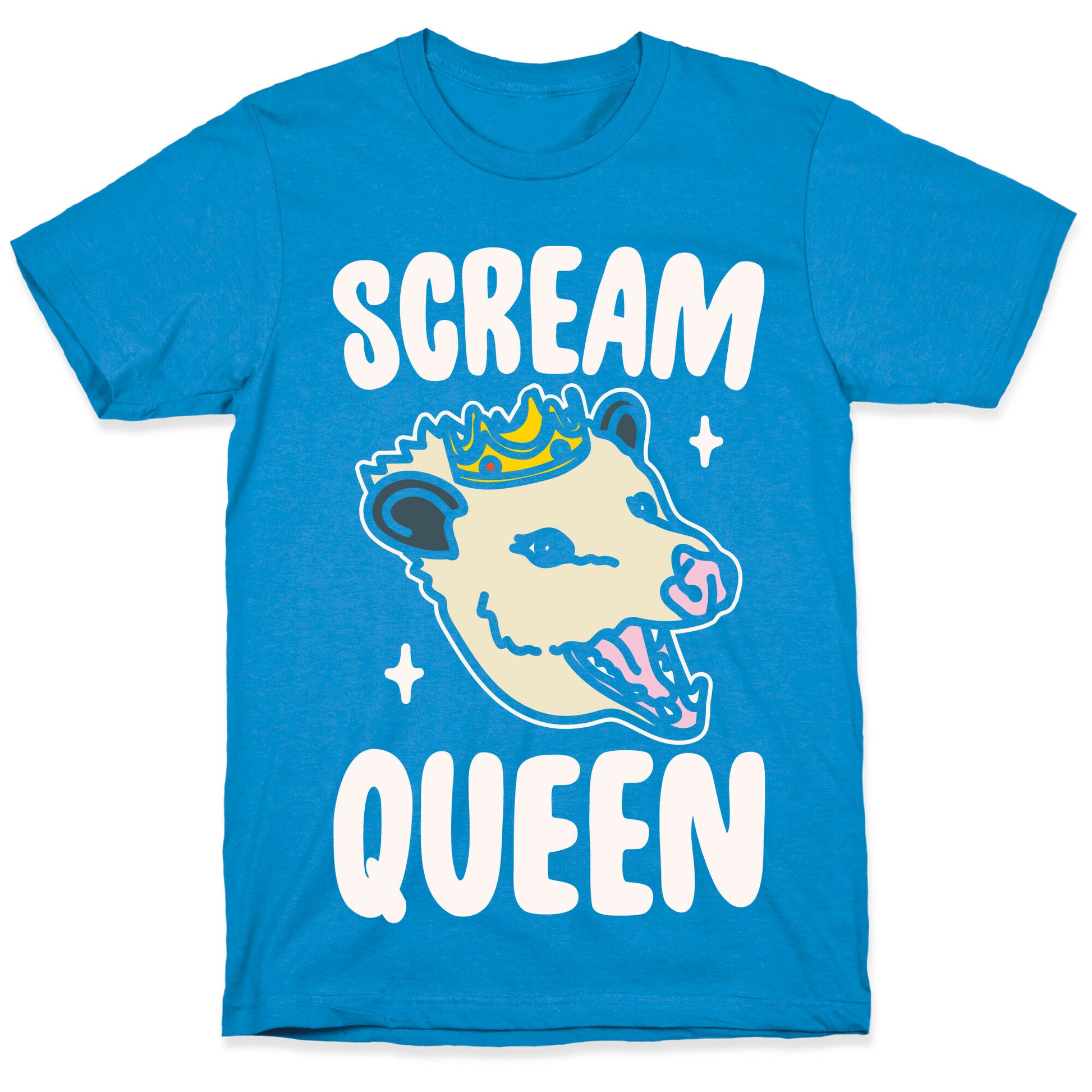 Scream Queen White Print T-Shirt
