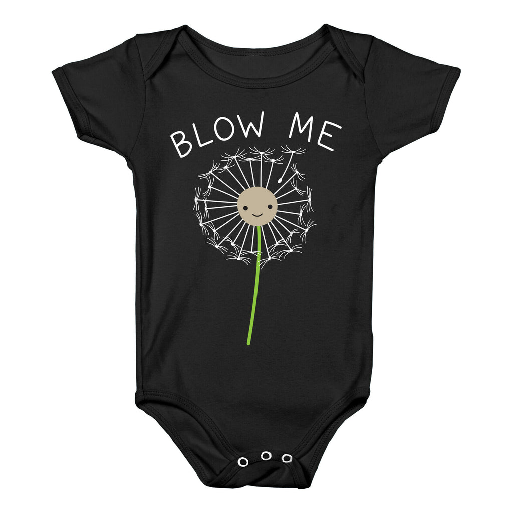 Blow Me Dandelion Baby One Piece