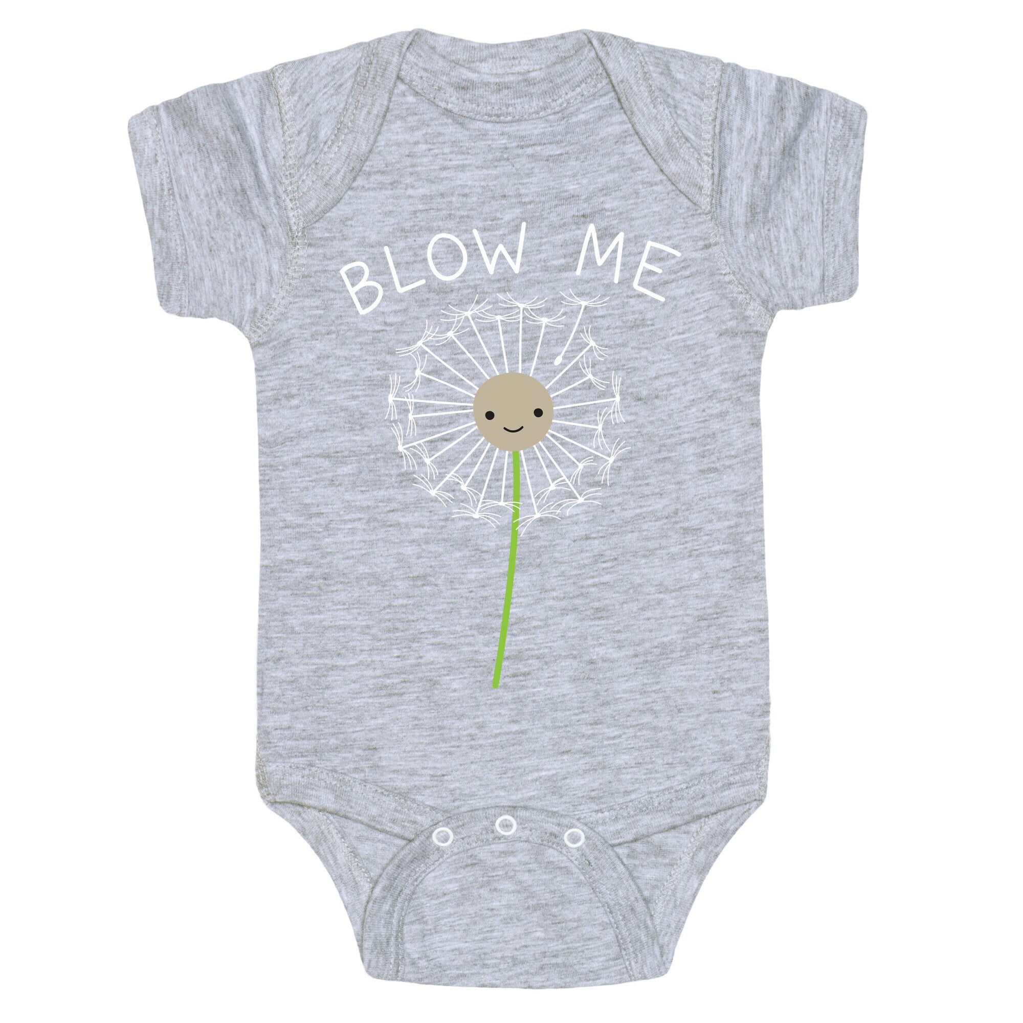 Blow Me Dandelion Baby One Piece