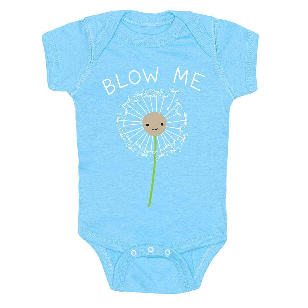 Blow Me Dandelion Baby One Piece
