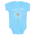 Blow Me Dandelion Baby One Piece
