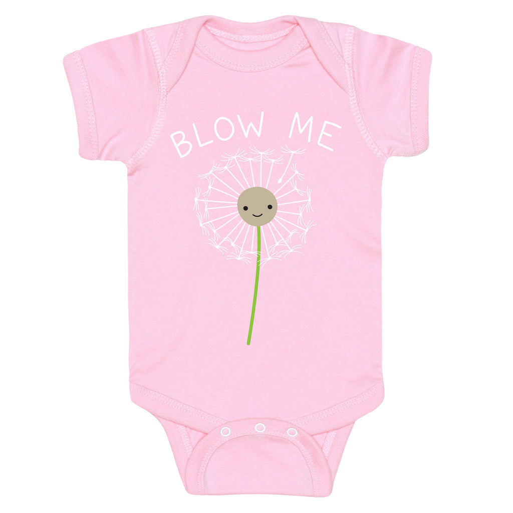 Blow Me Dandelion Baby One Piece