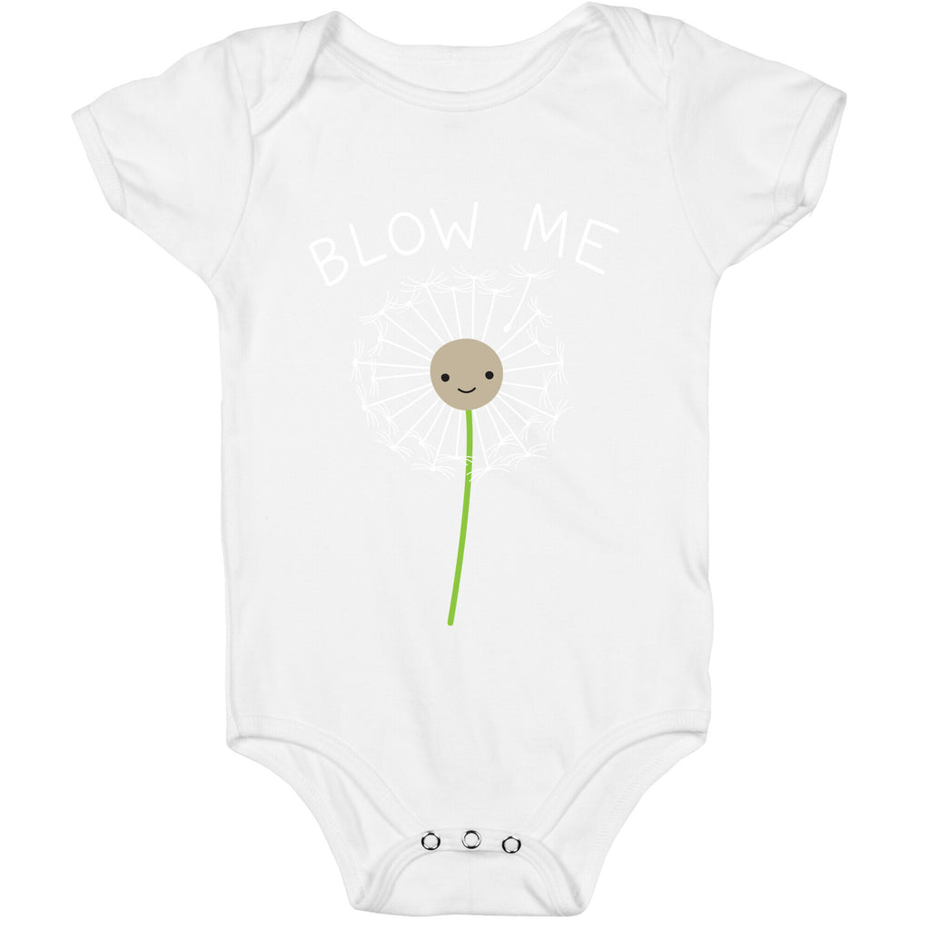 Blow Me Dandelion Baby One Piece