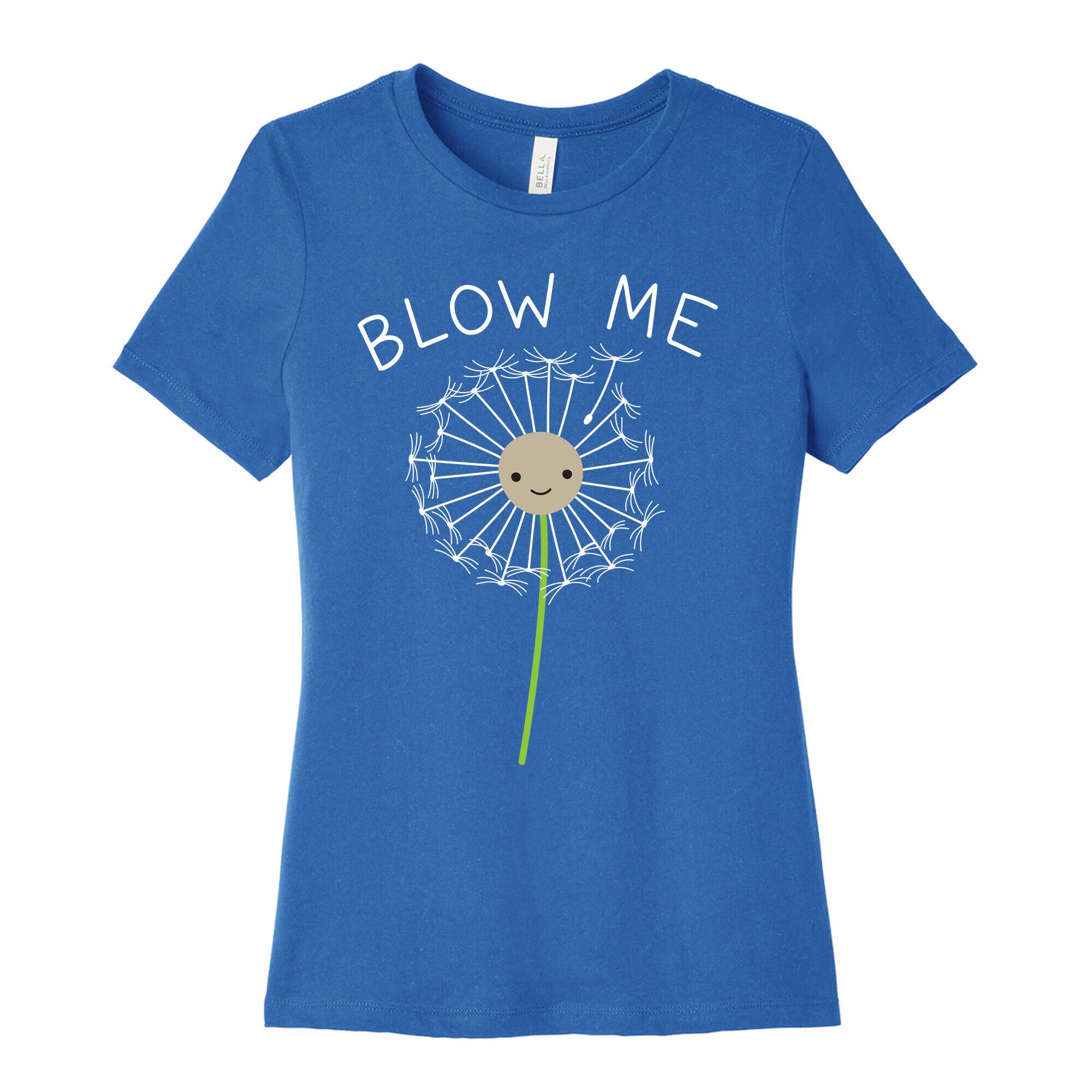 Blow Me Dandelion Women's Cotton Tee