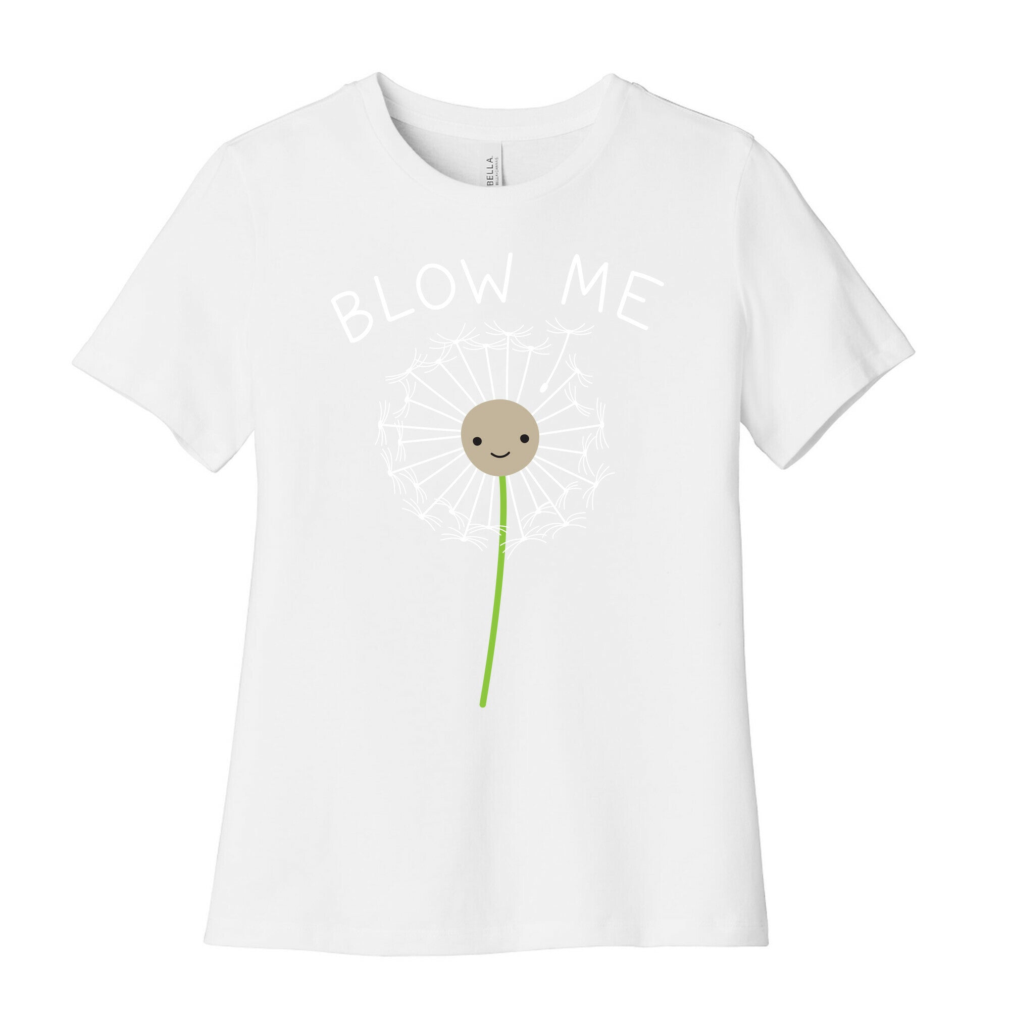 Blow Me Dandelion Women's Cotton Tee