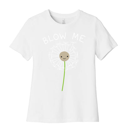 Blow Me Dandelion Women's Cotton Tee
