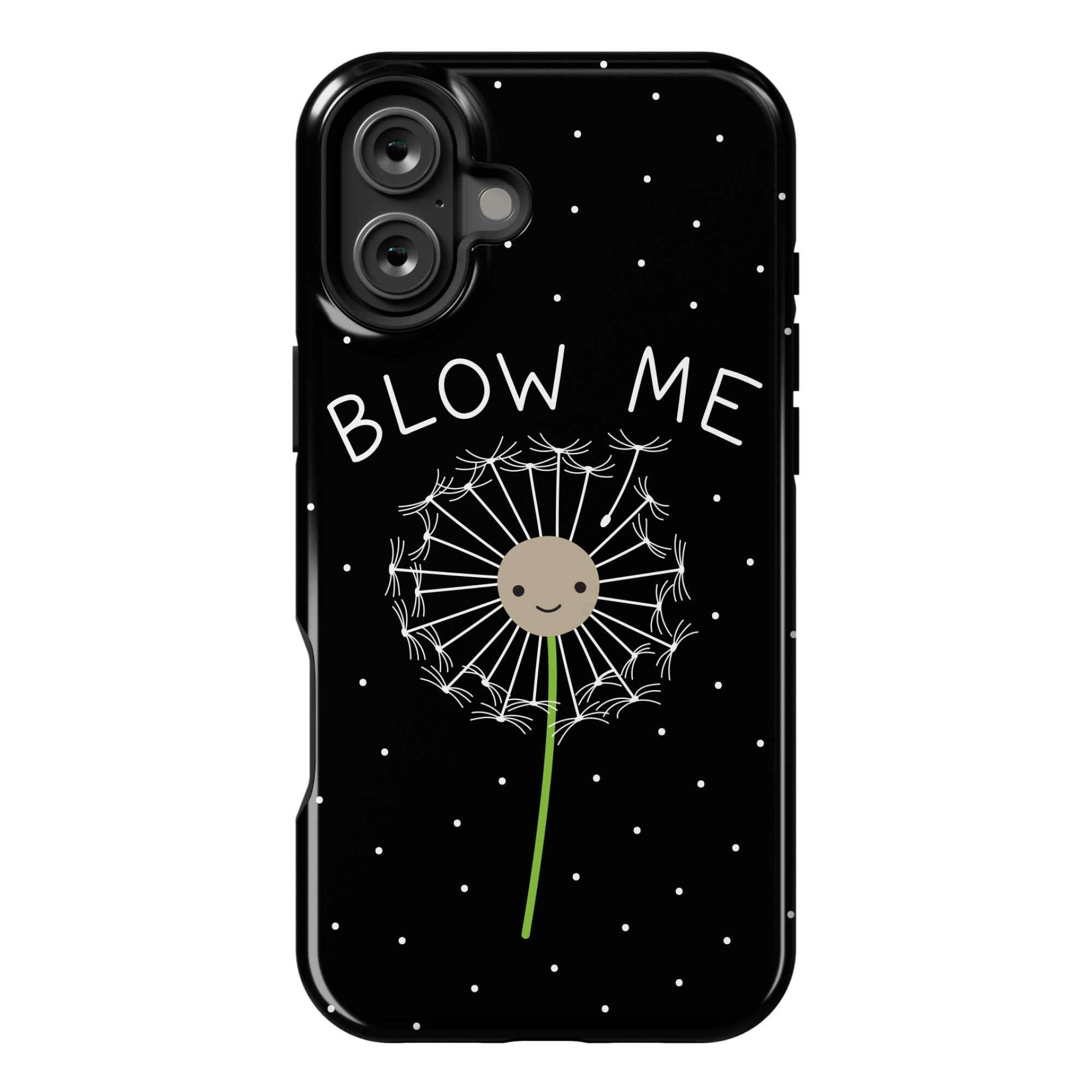 Blow Me Dandelion Phone Case