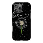 Blow Me Dandelion Phone Case