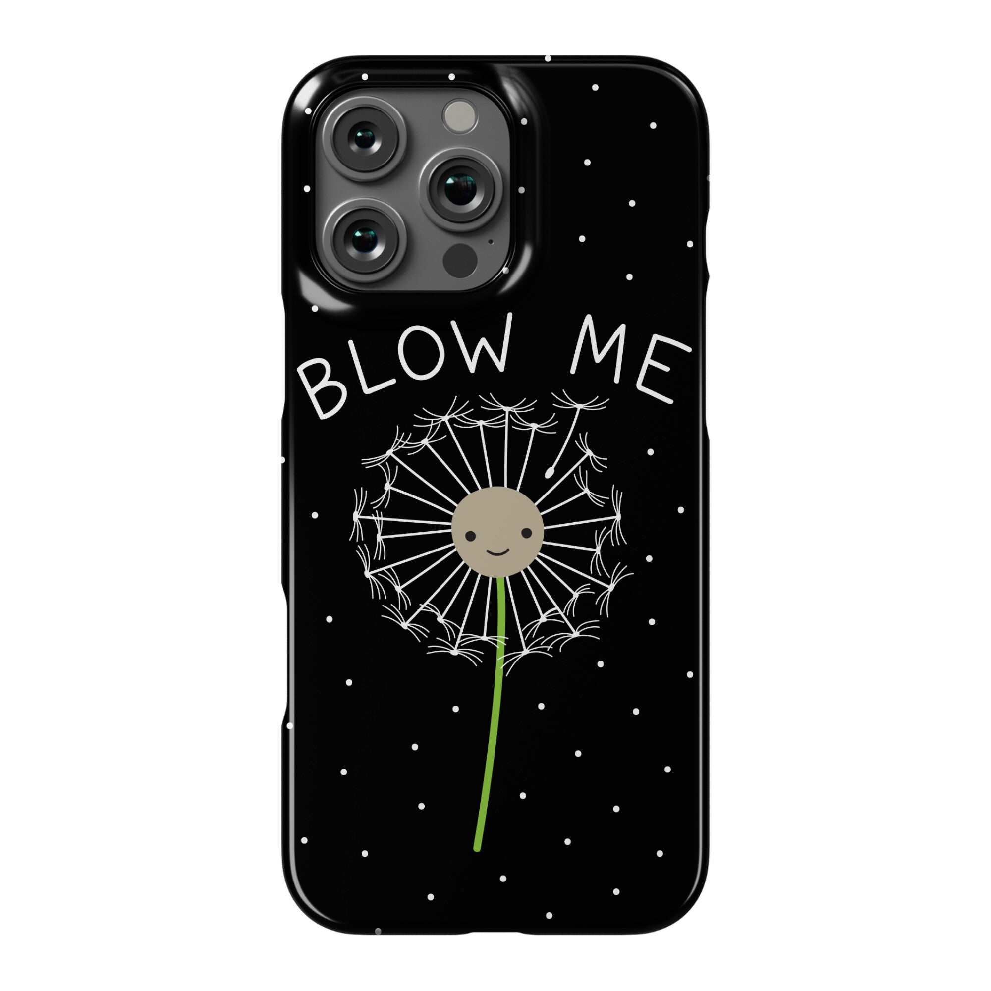 Blow Me Dandelion Phone Case