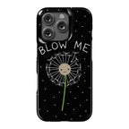 Blow Me Dandelion Phone Case