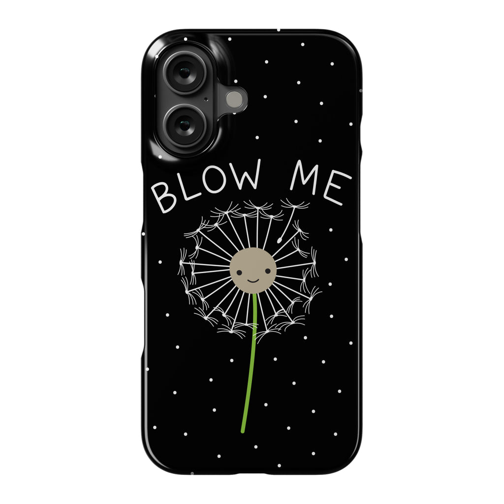 Blow Me Dandelion Phone Case
