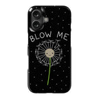 Blow Me Dandelion Phone Case