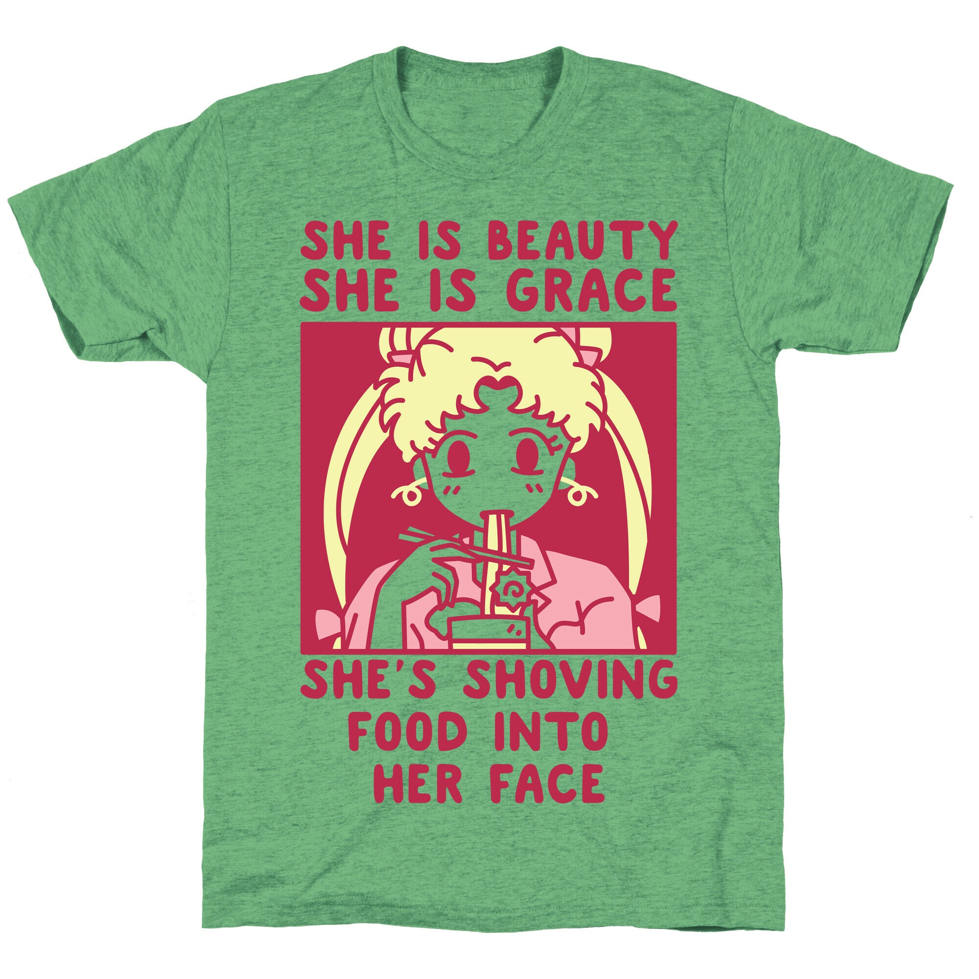 She Is Beauty Usagi Unisex Triblend Tee