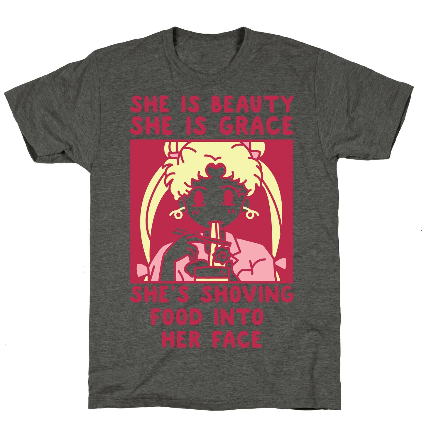 She Is Beauty Usagi Unisex Triblend Tee