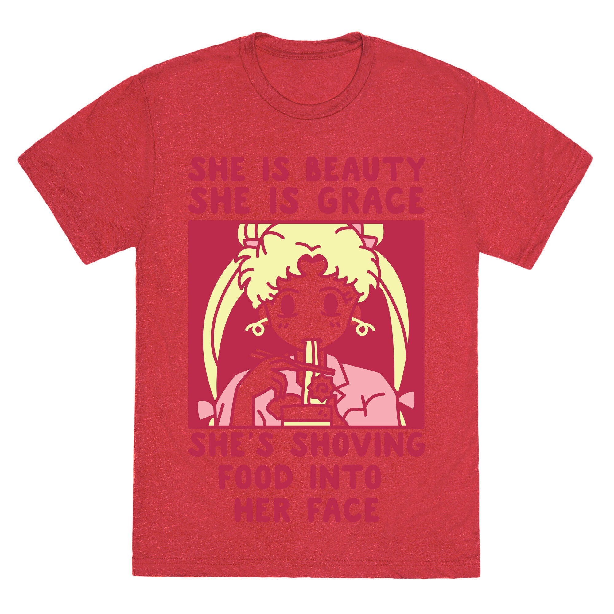She Is Beauty Usagi Unisex Triblend Tee