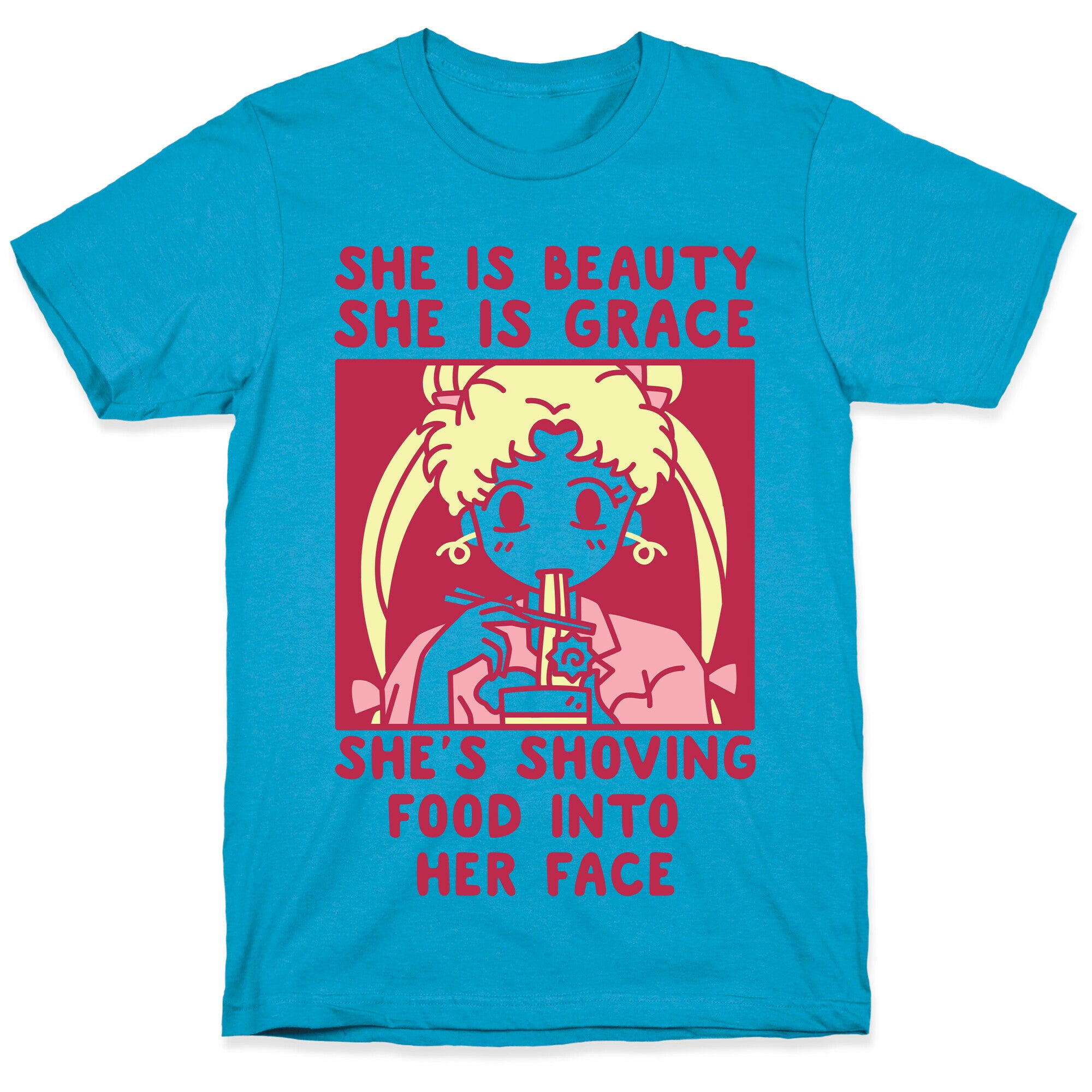 She Is Beauty Usagi Unisex Triblend Tee