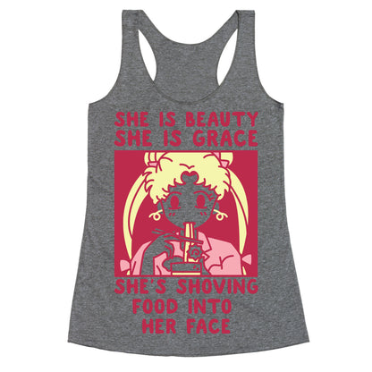 She Is Beauty Usagi Racerback Tank