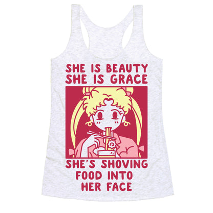 She Is Beauty Usagi Racerback Tank