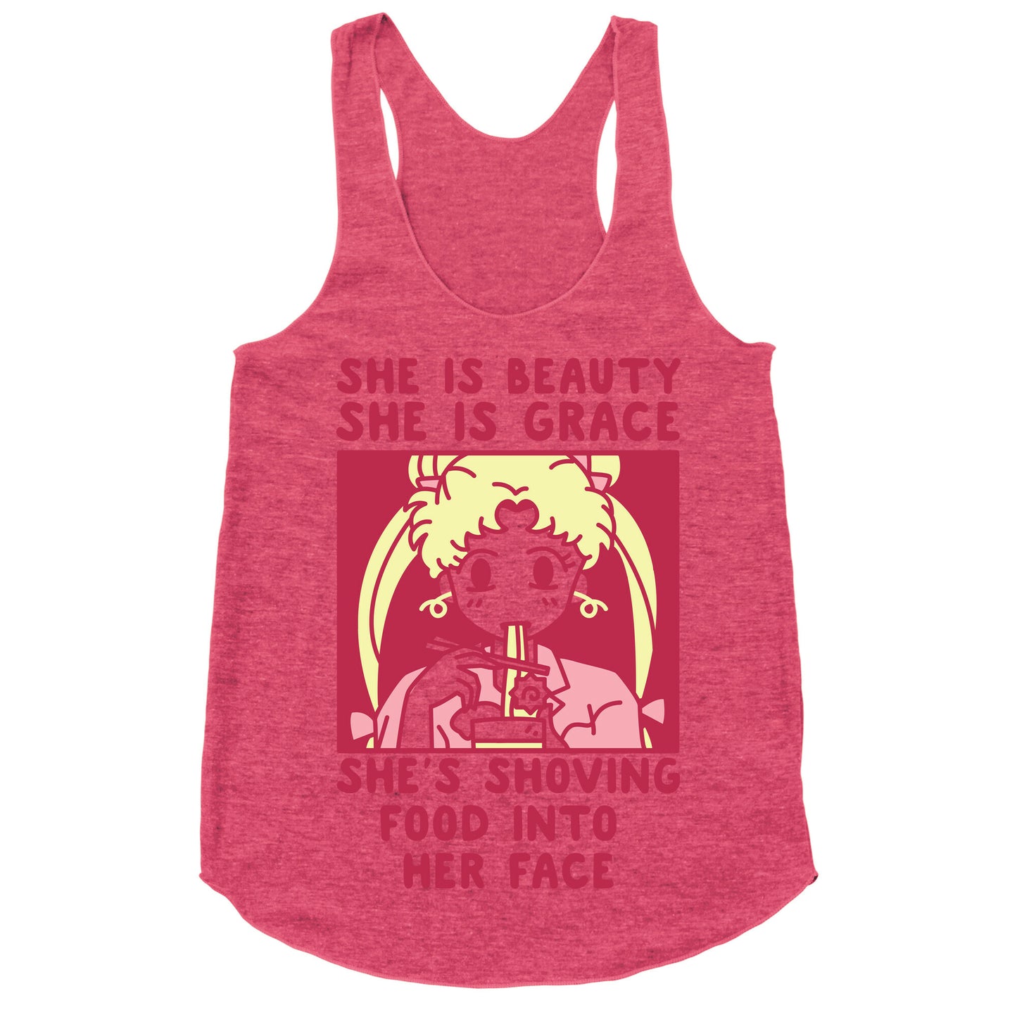 She Is Beauty Usagi Racerback Tank
