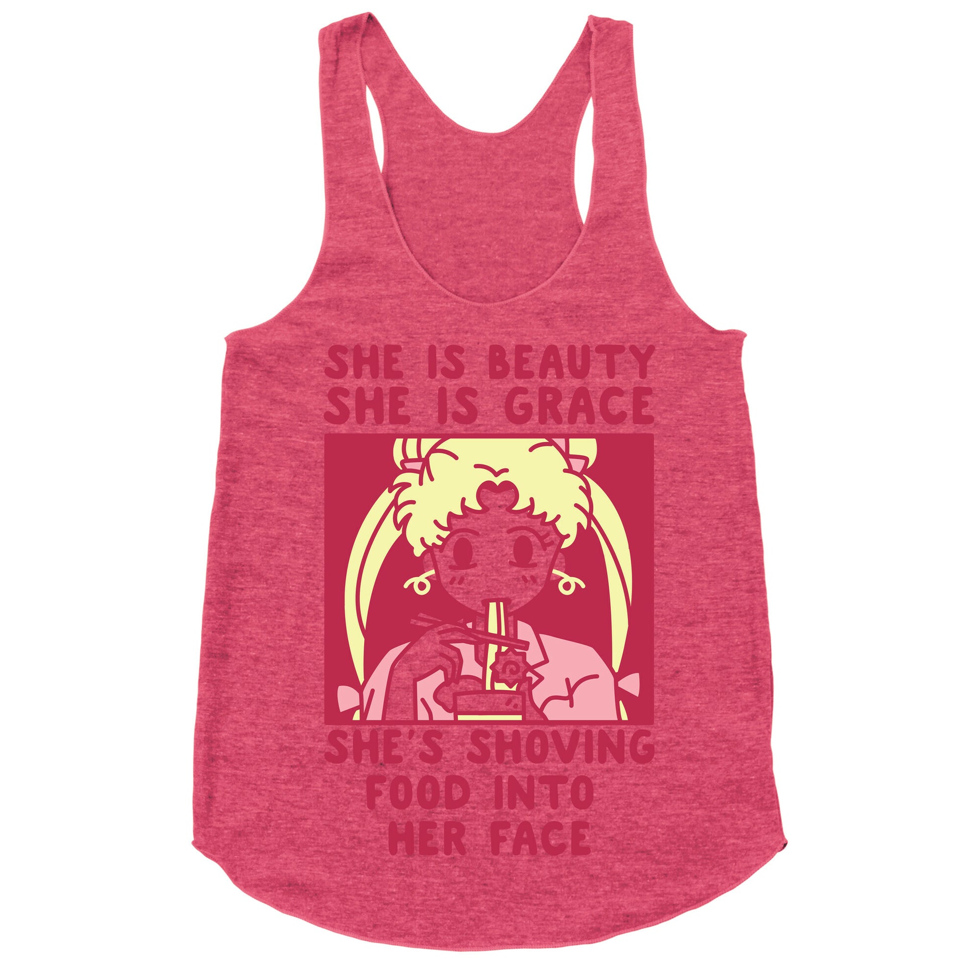 She Is Beauty Usagi Racerback Tank