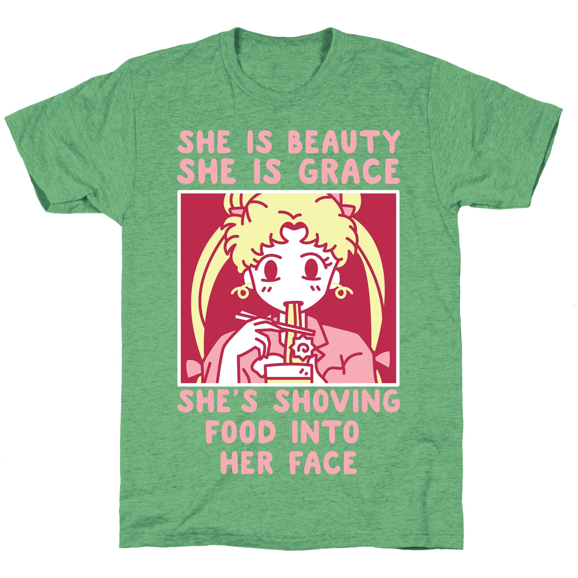 She Is Beauty Usagi Unisex Triblend Tee