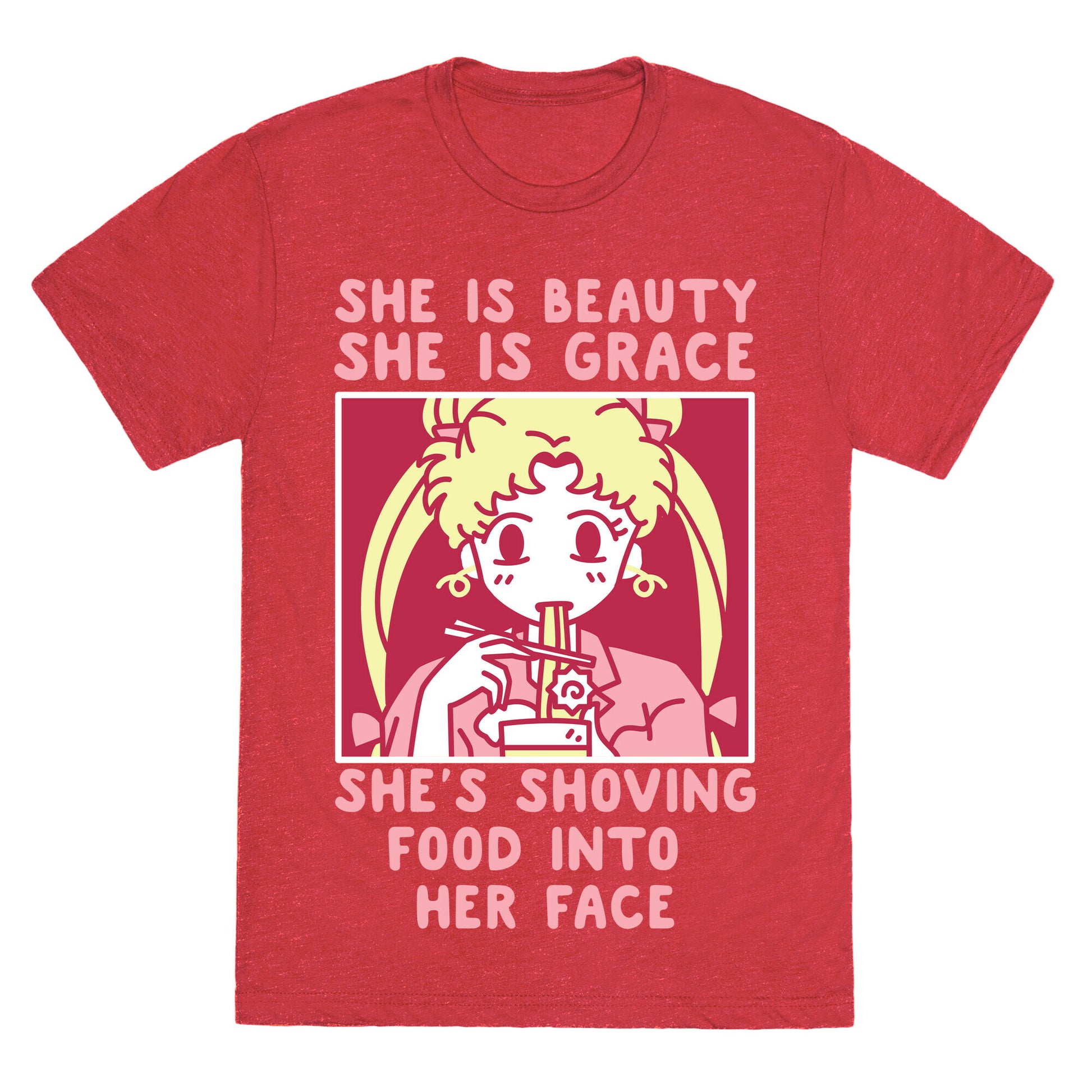 She Is Beauty Usagi Unisex Triblend Tee