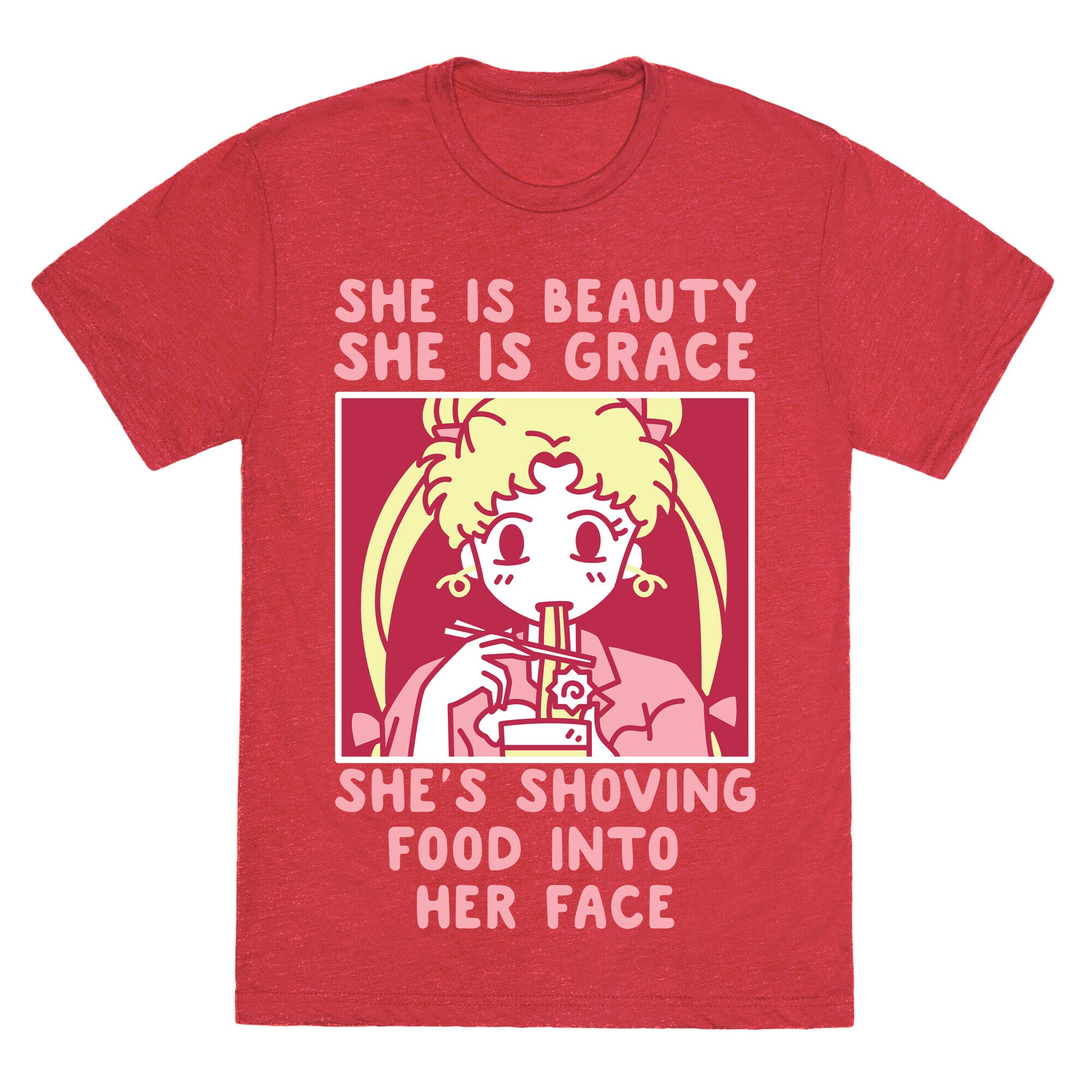 She Is Beauty Usagi Unisex Triblend Tee
