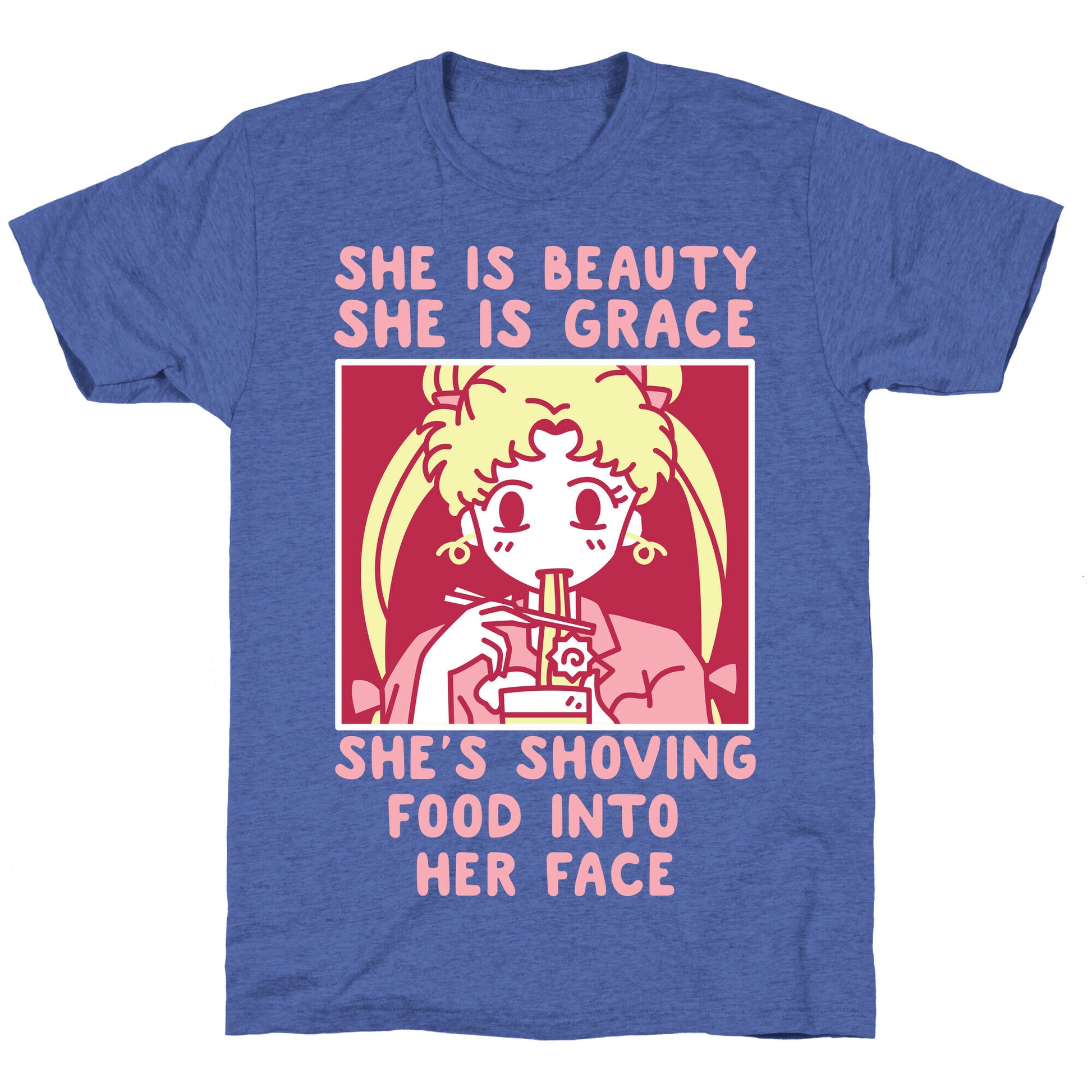 She Is Beauty Usagi Unisex Triblend Tee