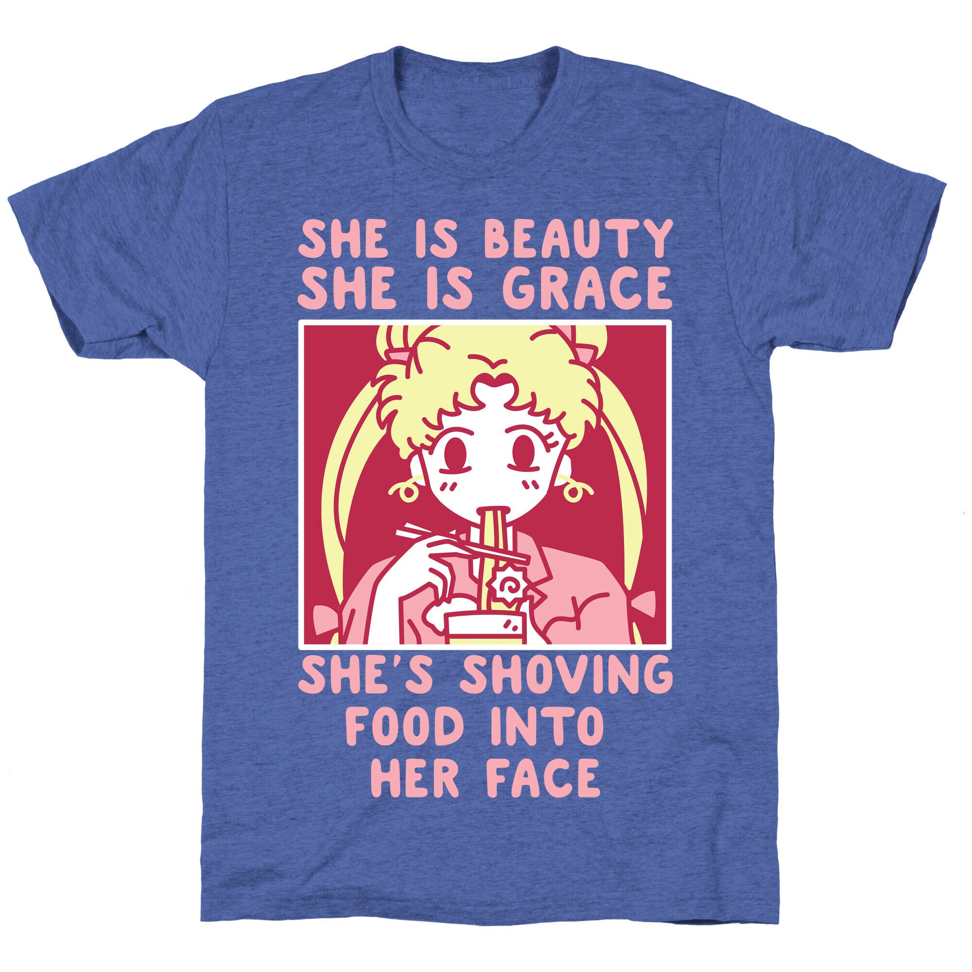 She Is Beauty Usagi Unisex Triblend Tee