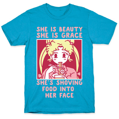 She Is Beauty Usagi Unisex Triblend Tee