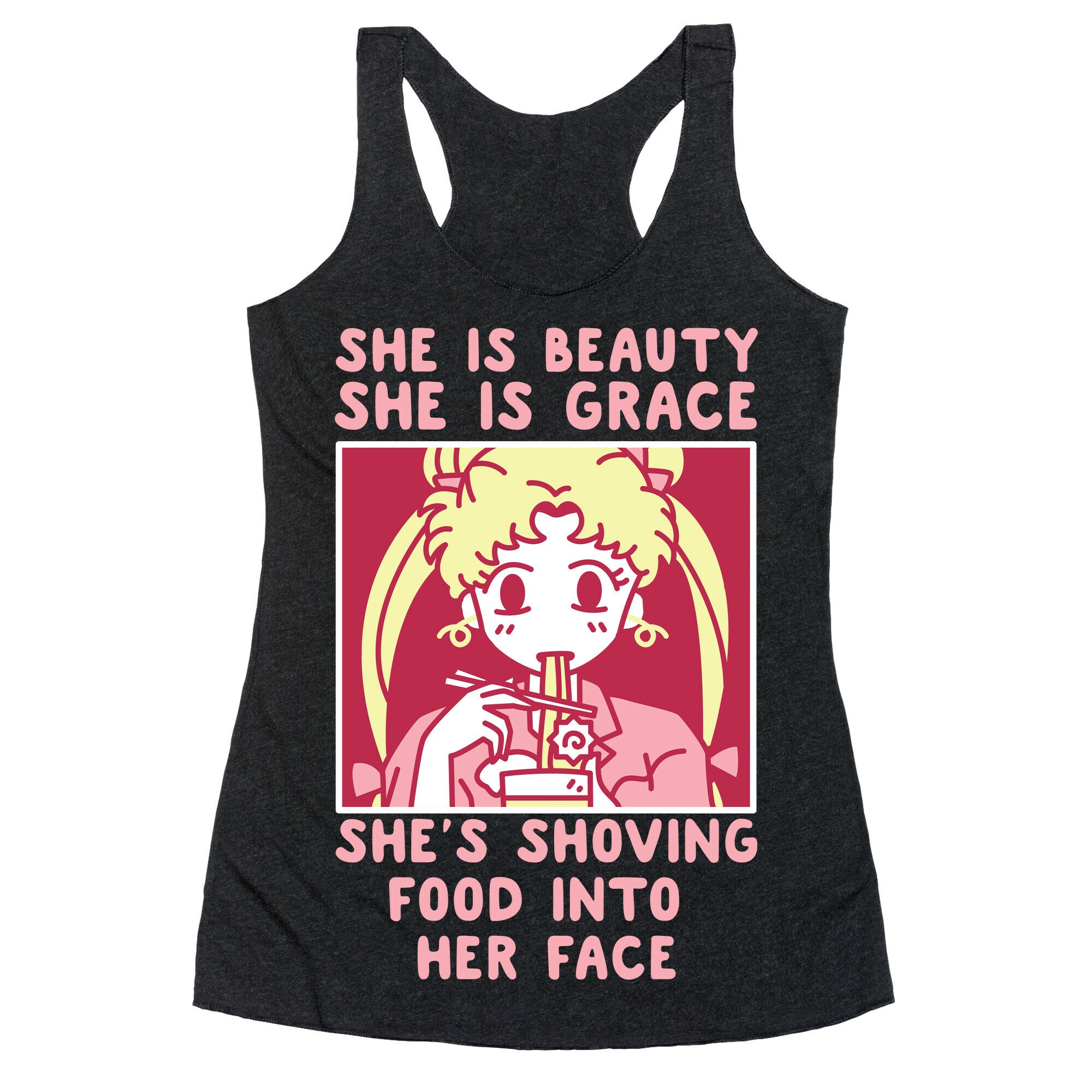 She Is Beauty Usagi Racerback Tank