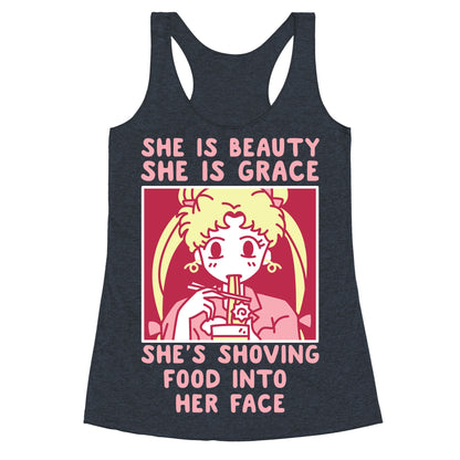 She Is Beauty Usagi Racerback Tank