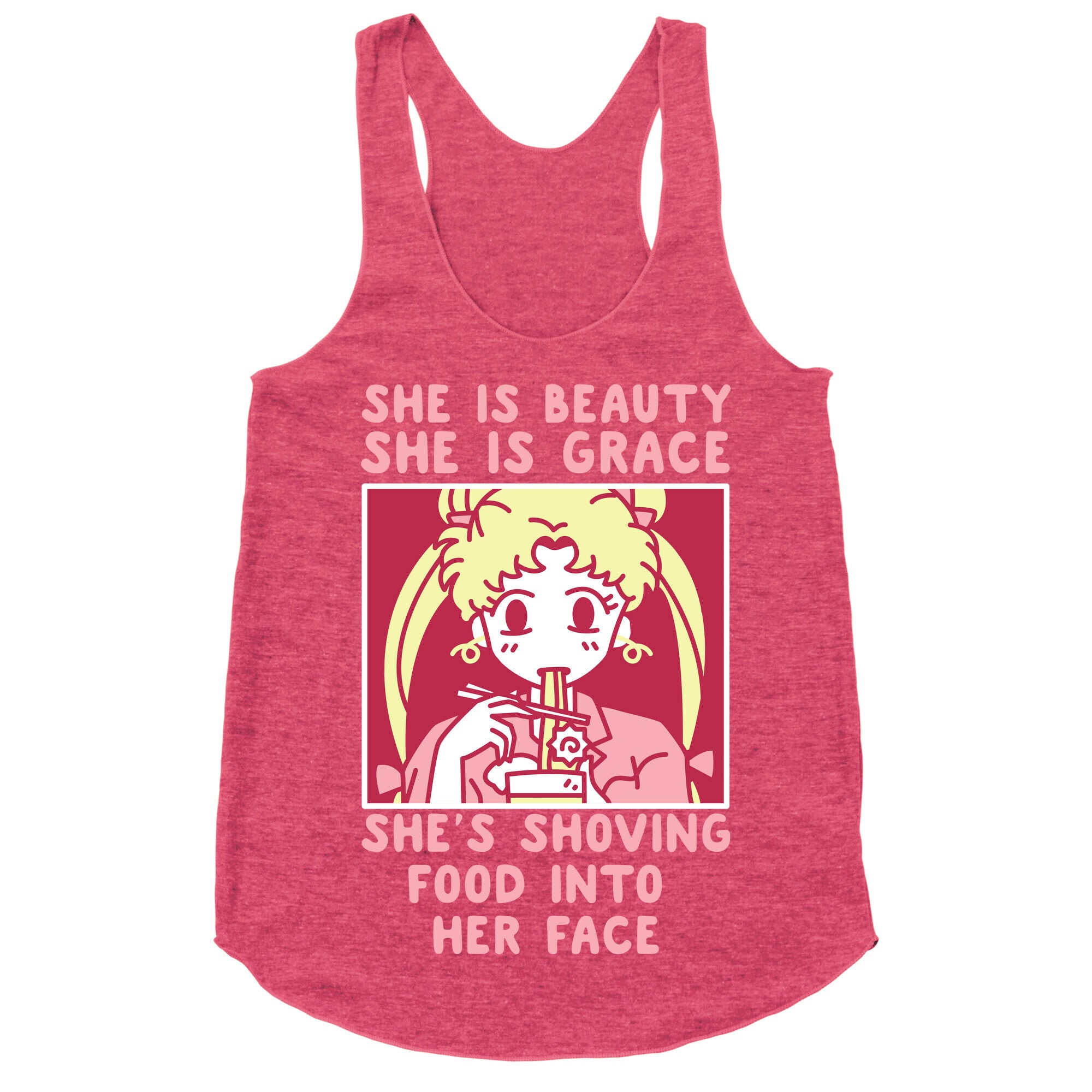 She Is Beauty Usagi Racerback Tank
