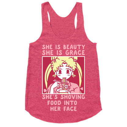 She Is Beauty Usagi Racerback Tank