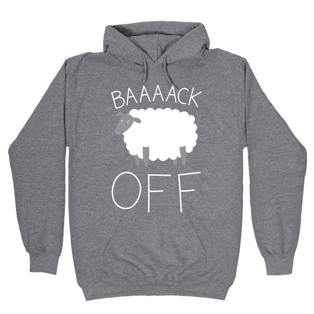 Baaaack Off Sheep Hoodie