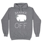 Baaaack Off Sheep Hoodie
