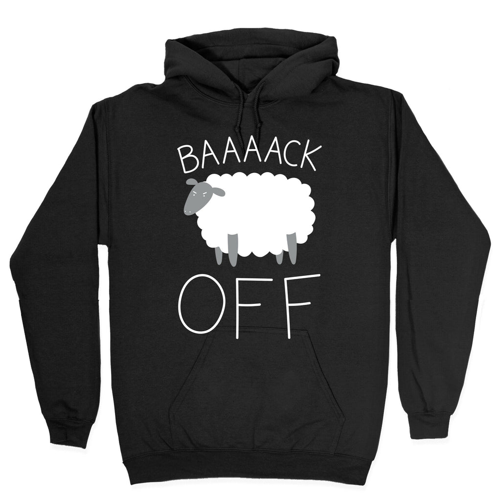 Baaaack Off Sheep Hoodie