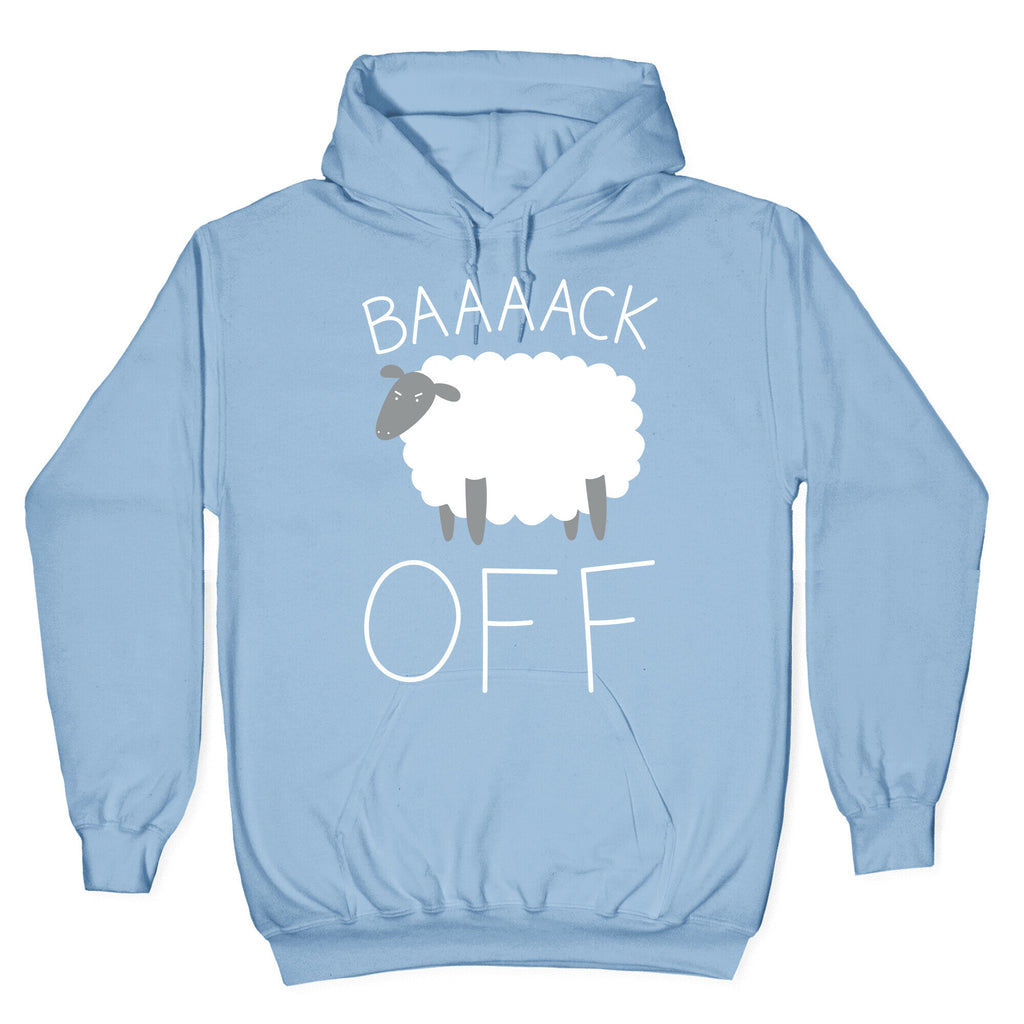 Baaaack Off Sheep Hoodie
