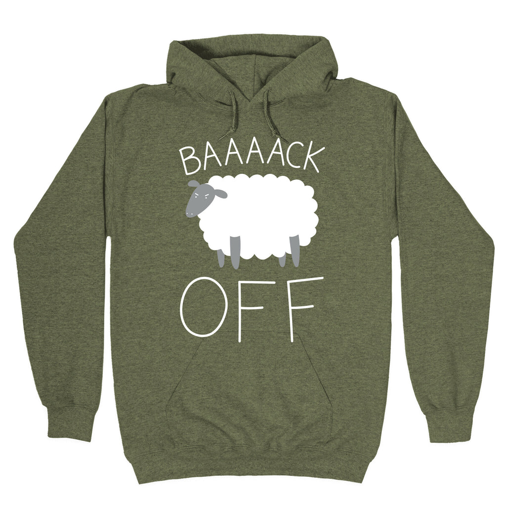 Baaaack Off Sheep Hoodie