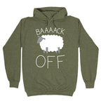 Baaaack Off Sheep Hoodie