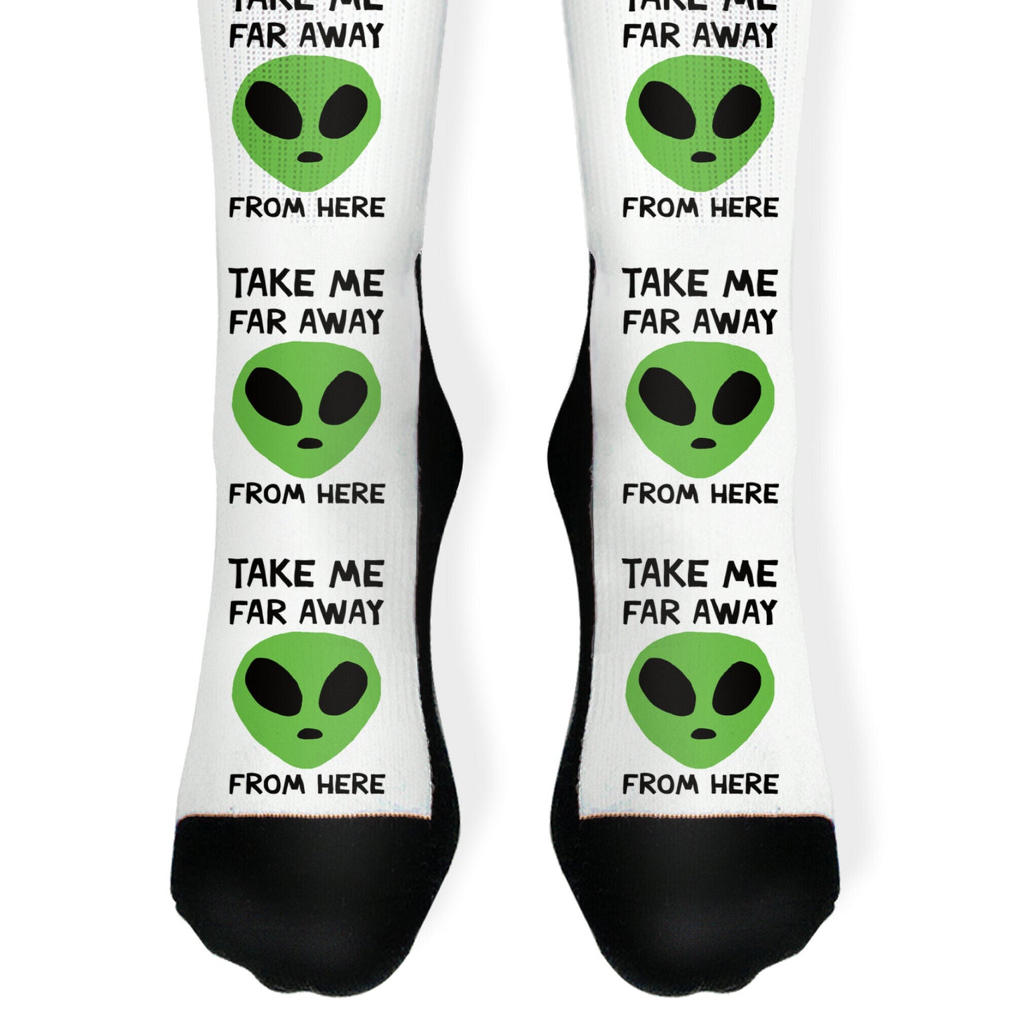 Take Me Far Away From Here Socks