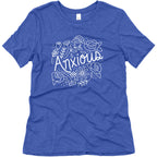 Anxious Florals Women's Triblend Tee